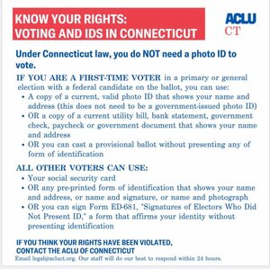 Know your rights flyer